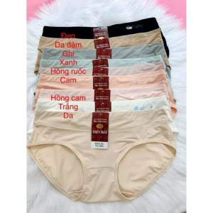 Combo 5 - 10 Quần lót thun lạnh nữ  Mã 3262  lưng vừa mềm mịn  co giãn
