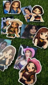 New BINI aiah colet maloi gwen stacey mikha jhoanna sheena Chibi Vinyl Sticker. Blink Twice. High Quality. Laptop. Mugs. Tumbler.