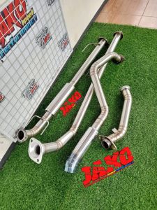 knalpot innova reborn side exit keluar samping fullset downpipe frontpipe bolt on bolton mobil toyota
