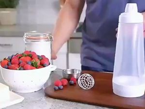 1 Liter Bottle Blender Dispenser Hand Mixing Shaker For Waffle Pancake Cupcake Muffin