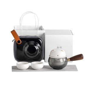 SANXUN | Portable Tea Set with Filter Travel Cup