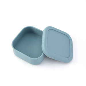 Color Kids 1PCS Silicone Lunch Box Microwave Safe BPA Free Food Storage Keeping Fresh Snack Bento For Outdoor Picnic Tableware