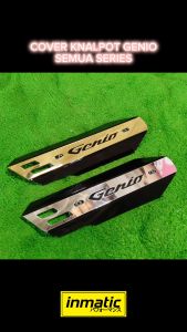 COVER TAMENG TUTUP KNALPOT HONDA GENIO MUFLER HONDA GENIO SEMUA TAHUN by inmatic