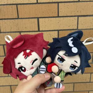 Bandai | Demon Slayer: Kimetsu No Yaiba 10cm Tanjiro Tomioka Giyuu Cotton Doll Anime Periphery Plush Toy Keychain Cute Doll Gift