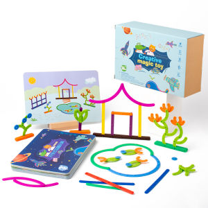 Bàn Tay Ma Thuật Sáng Tạo Giáo Dục Sớm DIY Hình Khối Khối Xếp Hình Khối Giáo Dục Đồ Chơi Cho Trẻ Em Từ 3 Tuổi Trở Lên