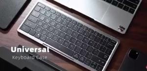 Bluetooth Keyboard with Touchpad for Windows Android IOS Support  Multi-Device Keyboard Wireless Rechargeable Folding Keyboard