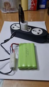 ถ่านรถบังคับ 9.6 โวลต์ แบบปลั๊ก 3 รู (มีสายไฟ 3 สาย) ใช้กับรถบังคับที่มีระบบเทอร์โบ (ส่งจากกรุงเทพ)