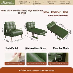 HM | Adult Single Foldable Lounger Bed 1.2m
