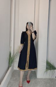 Dress kaftan new modern Borneo fit 40-85kg