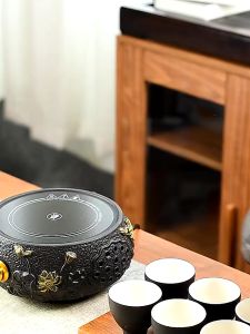 Pottery Pot Electric Ceramic Stove Chinese Tea Set Cerek Elektrik Teh 电陶炉 家用煮水茶壶 功夫茶具 煮茶器 烧水壶 YY26