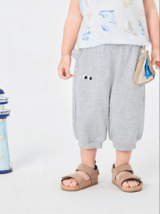 Purcotton | Cool Summer Boys Casual Pants 3/4 Length