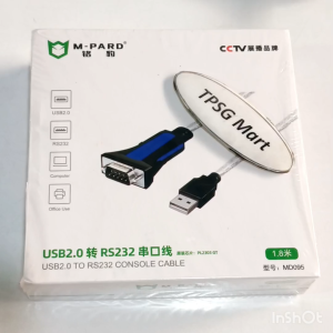Cáp RS232 dài 1.8m / Cáp USB 2.0 ra Com 9 Kim (DB9M) (M PARD MD095)