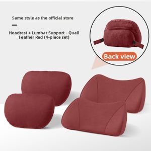 Universal Car Headrest and Lumbar Support Cushions