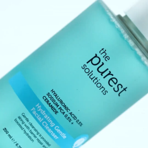 The Purest Solutions Hydrating Gentle Facial Cleanser 200ml | Ceramides Hyaluronic Acid Vitamin B5 Panthenol Repairs Skin Barrier Non-Drying All Skin Type