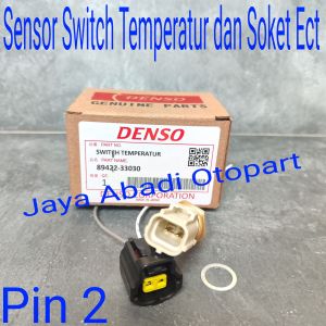 Sensor Switch Ect Sensor Temperatur Dan Soket Ect Fortuner Vios Pin 2 Denso