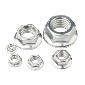 Creaby | Galvanized Slip-resistant Hexagonal Flange Nuts with Washer