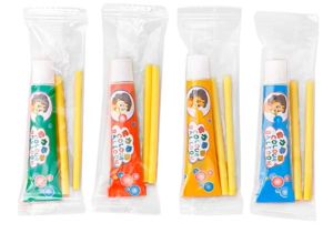 5/10/20pcs Magic Bubble DIY Bubbles Children Elastic Bubble Balloons Blow Up Balloons with Straw Party Game