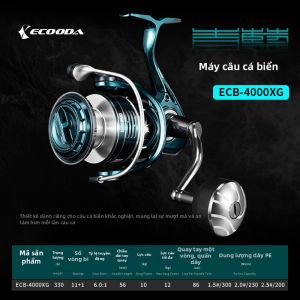 Cuộn Câu Cá Biển Chống Nước Mặn Đa Năng