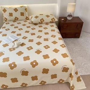Drap Giường Dày Chất Jacquard Đã Xử Lý Rửa Mịn