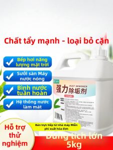 Dung Dịch Loại Bỏ Cặn Canxi Cho Nồi Hơi Máy Lạnh Trung Tâm Ống Nước Máy Nước Nóng Tấm Pin Năng Lượng Mặt Trời Không Cần Tháo Rời