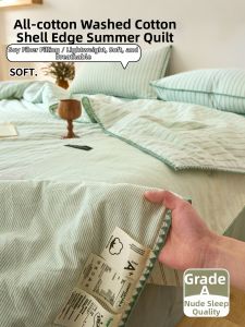 Kiss Dear | Breathable Summer Air Conditioning Blanket Single Size