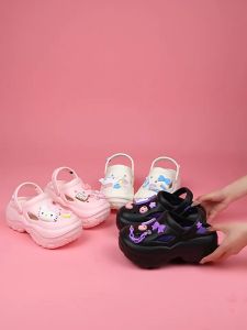 SANDAL ANAK PEREMPUAN DAN DEWASA SLOP SANRIO KUROMI MELODY CINNAMOROLL ANTI-SLIP 22035