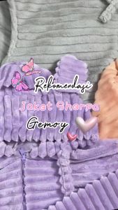 Vallen Hoodie Zipper Sherpa Crope Bulu Terbaru 2023