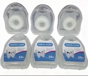 JNSUR 6Pcs 50m High Polymer Dental Floss/Expanding Floss for Deep Interdental Cleaning Oral Hygiene & Teeth Care Oral Care