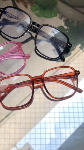 OKULARY A9 Kacamat Fashion Wanita / Pria Lensa Besar Frame Elastis Kacamata Wanita Stylish 2024 kacamata sunglases wanita FREE POUCH