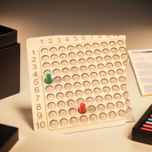 Multiplication Game Maths Wooden Block Early Learning Education 99乘法表儿童早教益智九九乘法口诀表小学生九九乘法板