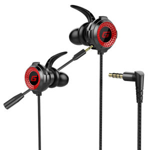 (COD)G20  Headset Gaming PUBG Bass Noise Cancelling dengan Dual Mic Mobile Earphone Hifi Handsfree