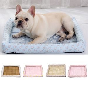 Aixuexi Pet Cooling Nest หนา Breathable พื้นที่ขนาดใหญ่ผ้าห่มแมว Pet Cooling Nest Kitten House Cozy Pet Cooling