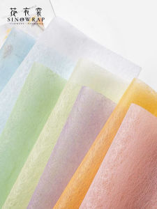 Flower Dress South Korea Second Generation Tissue Paper Flowers Wrapping Paper Bouquet Lining Paper Non-Woven Fabric Waterproof Flower Shop Dacal Paper