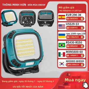 Đèn LED Sạc Có Thể Sạc Lại Đèn Lồng Ánh Sáng Mạnh Đèn Pin Di Động Đèn Làm Việc Từ Tính Để Cắm Trại Ngoài Trời Câu Cá Khẩn Cấp - Chống Nước W892