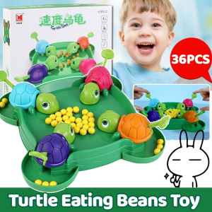 Turtle Eating Beans Toy Parent-Child Interactive Turtle Board Game Children Gift Party Desktop Game