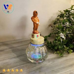 Máy Rót Rượu Tự Động Cảm Ứng ( Chú Tiểu Thân Thủy Tinh ) 1.9 lít