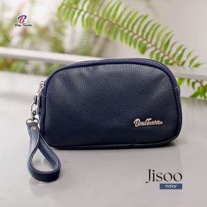 Dompet pouch Jisoo by Biru Tsabita 2 ruang muat hp
