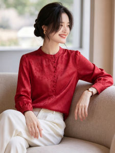 YUEXINYIRONG | Elegant Lightweight Mature Womens Shirt