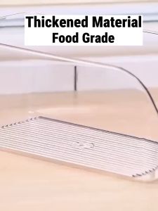 CozE PET Material Transparent Drawer Type Plastic Food Storage Box Container Fridge Large Capacity