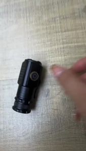 3 Đèn LED SST20 Đèn Pin Mini TYPE-C Đèn Pin EDC Có Thể Sạc Lại Đèn Lồng Cắm Trại Khẩn Cấp Di Động Có Nam Châm Hợp Kim Nhôm Đen 1000LM