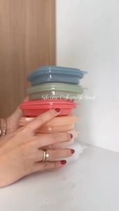 Nadokido x SILIKOON Premium Silicone Collapsible Bowl 200ml Lunch Box