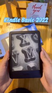 New 100% | Máy đọc sách Kindle 2022 màn hình 6 inch độ phân giải 300ppi dung lượng 16gb  cổng sạc type C