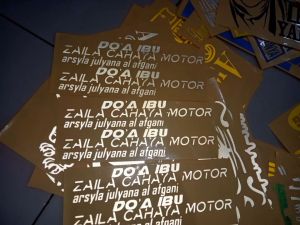 STIKER SHOLAWAT NABI - STIKER MOBIL (TERMURAH)