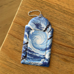 Nazha Ao Bing My Fate Is Not in the Hands of Heaven 3 Inch Small Card Holder Student Lunch Card Campus Card Storage Pendant