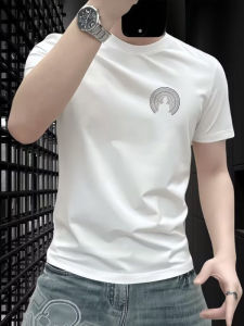 Áo Thun Cotton Tay Ngắn Cổ Tròn Thời Trang Thường Ngày Mùa Hè Mới Về Đa Năng Thoải Mái in Họa Tiết Phong Cách Trẻ Trung