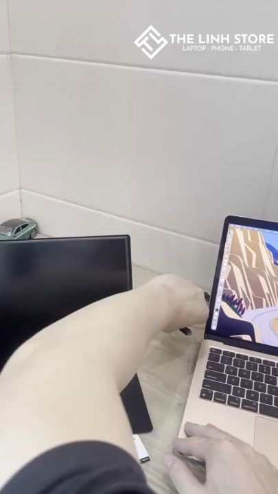 Màn hình di động 13 inch IPS 2.5K có Type-C ThunderBolt - Tặng kèm bao da