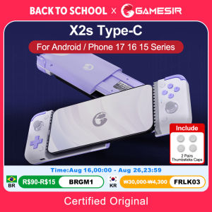 GameSir | GameSir X2s Mobile Gamepad Android IOS iPhone 17 16 15 Game Controller Para Celular Controle Cloud Gaming Xbox Game Pass STADIA