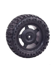 Remote Control Monster Truck Tires 1/16 Scale Off-Road Racing Truck Wheels 105mm Grip Tyres for RC Car Upgrade Parts