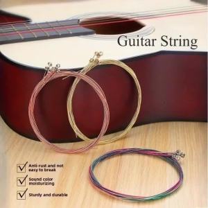 Dây Đàn Guitar Acoustic Nhạc Dân Gian Tùy Chọn Dây Đơn & Dây Đôi Có Thể Lựa Chọn - Bộ Dây Đàn Guitar