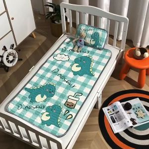 Chiếu điều hòa cao su non kèm gối cho bé họa tiết 5D